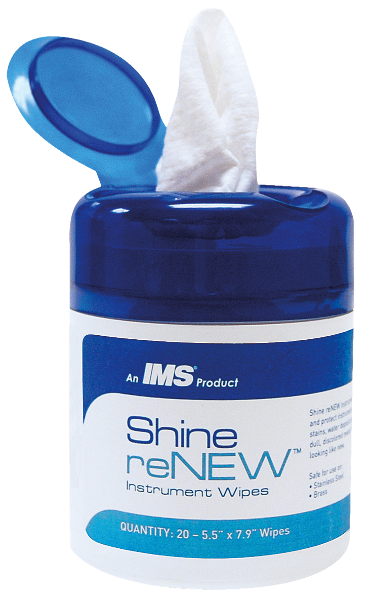Shine Renew Instrument Wipes 20/pk