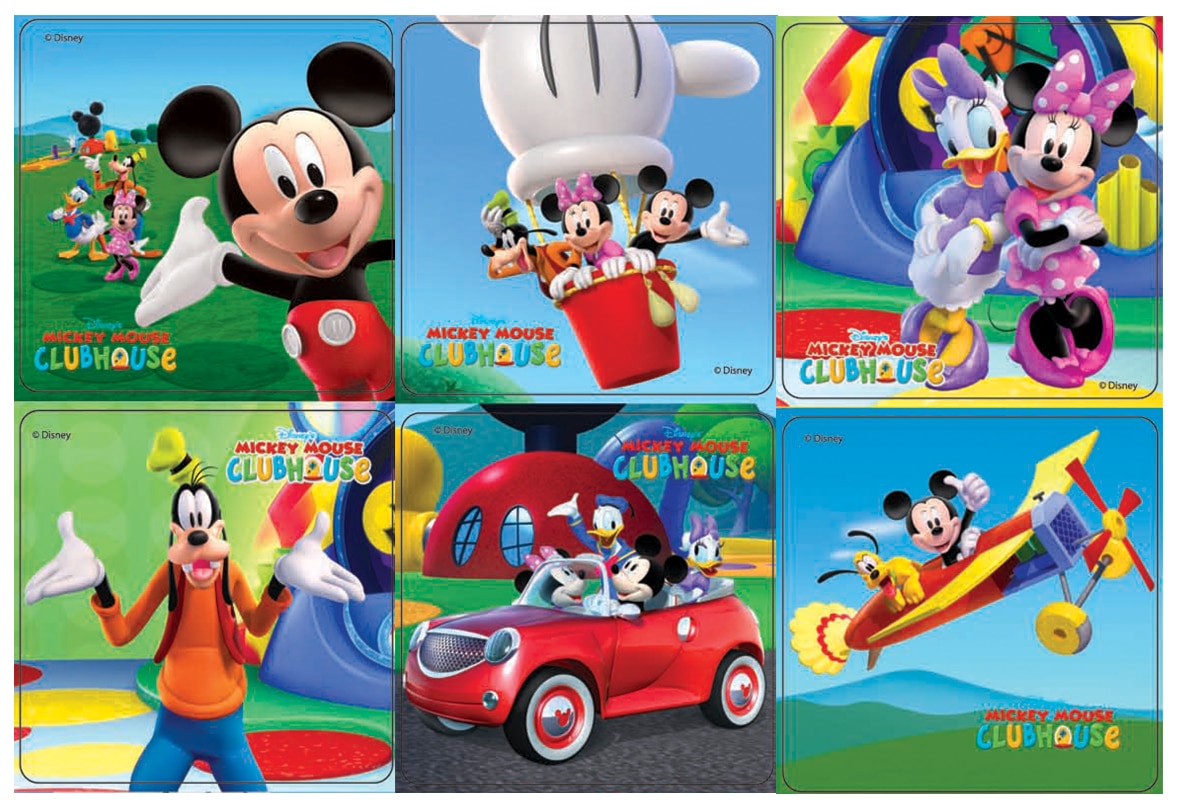 Stickers Mickeymouse Clubhouse 100pk