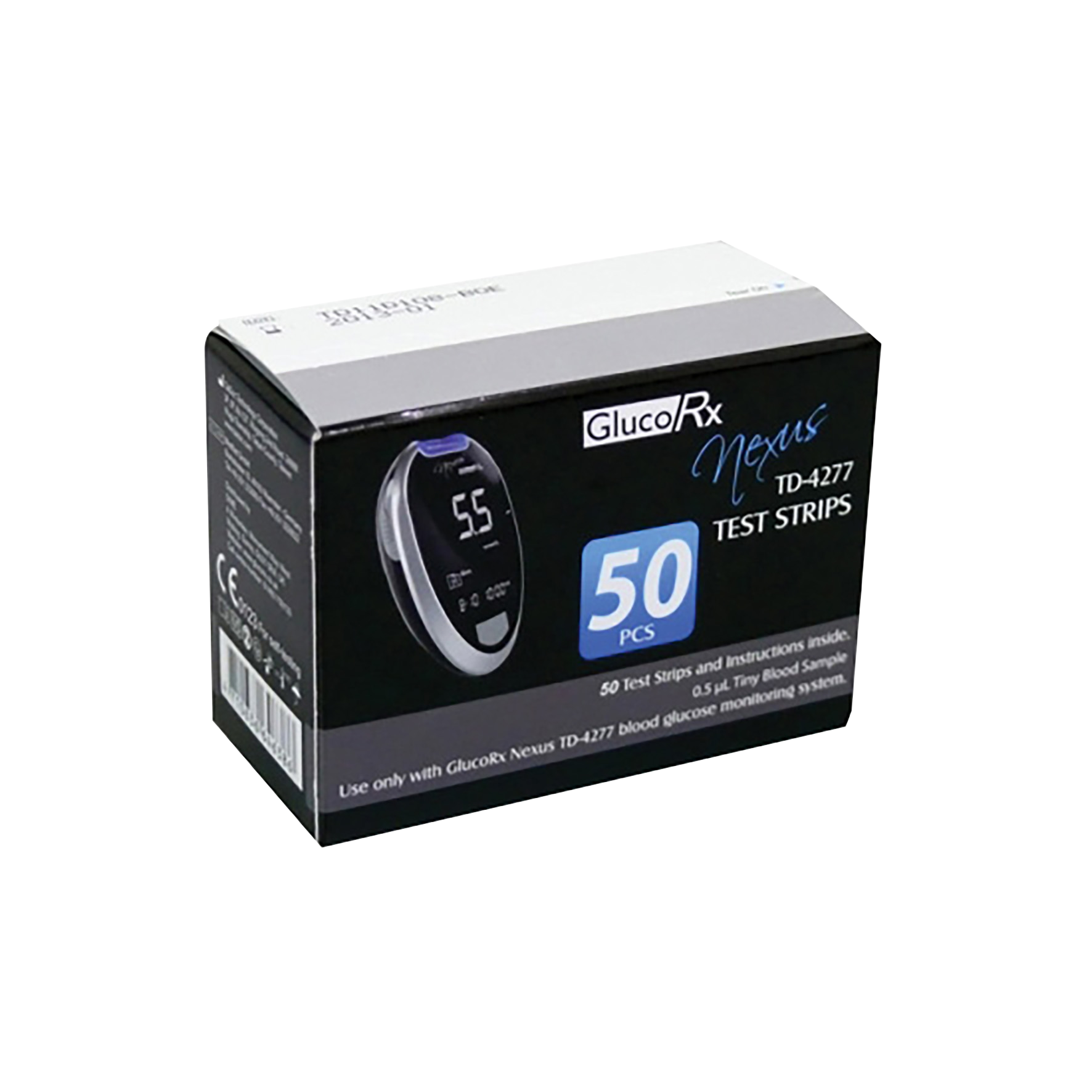 GlucoRx Nexus Test Strips 50pk