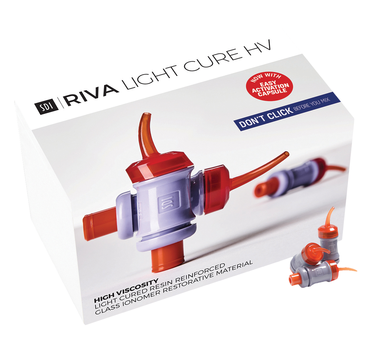 Riva Light Cure High Viscosity A1 Capsules 50pk