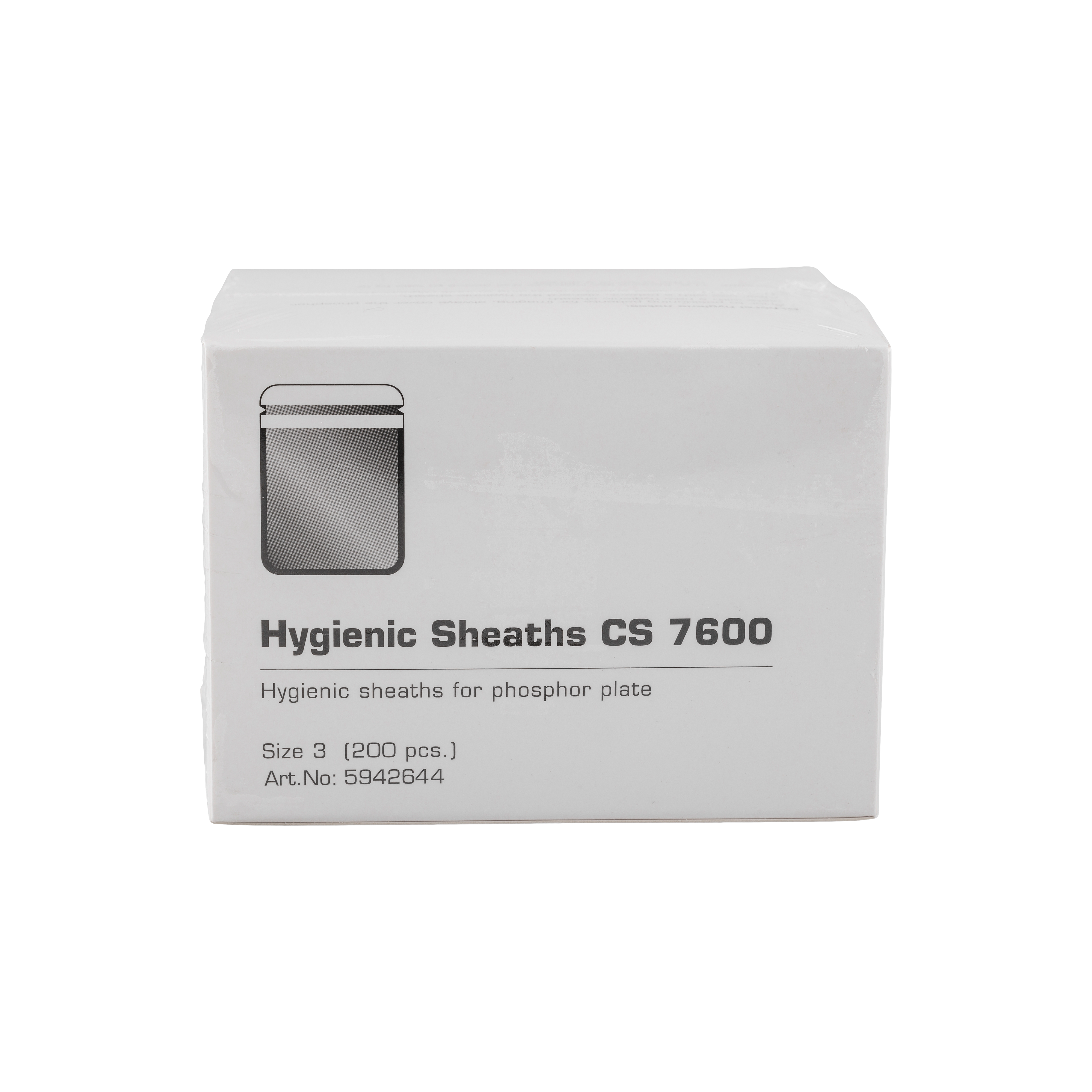 CS7600 Hygiene Sheaths Size 3 200pk