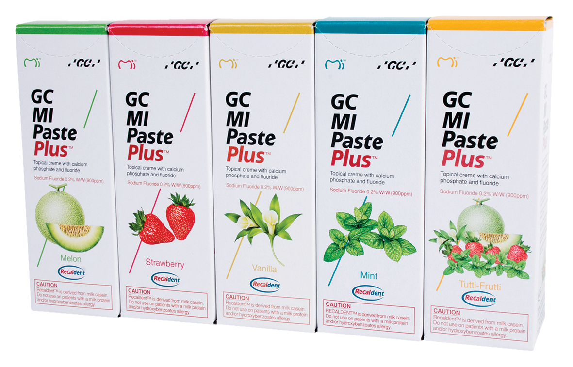 GC MI Paste Plus Assorted 5pk