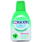 Corsodyl Daily Defence Mouthwash Fresh Mint Alcohol-Free 500ml
