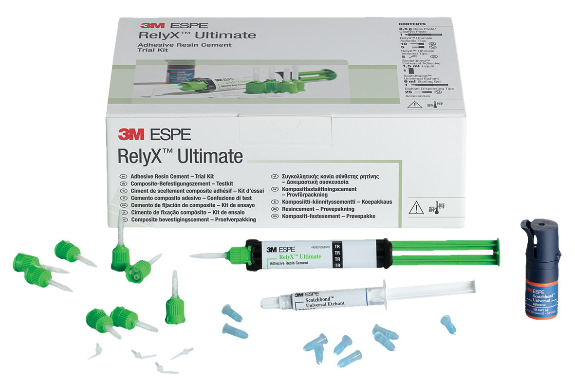 Relyx Translucent Solventum 3M RelyX Ultimate Translucent Trial Kit 217115 - Kent Express