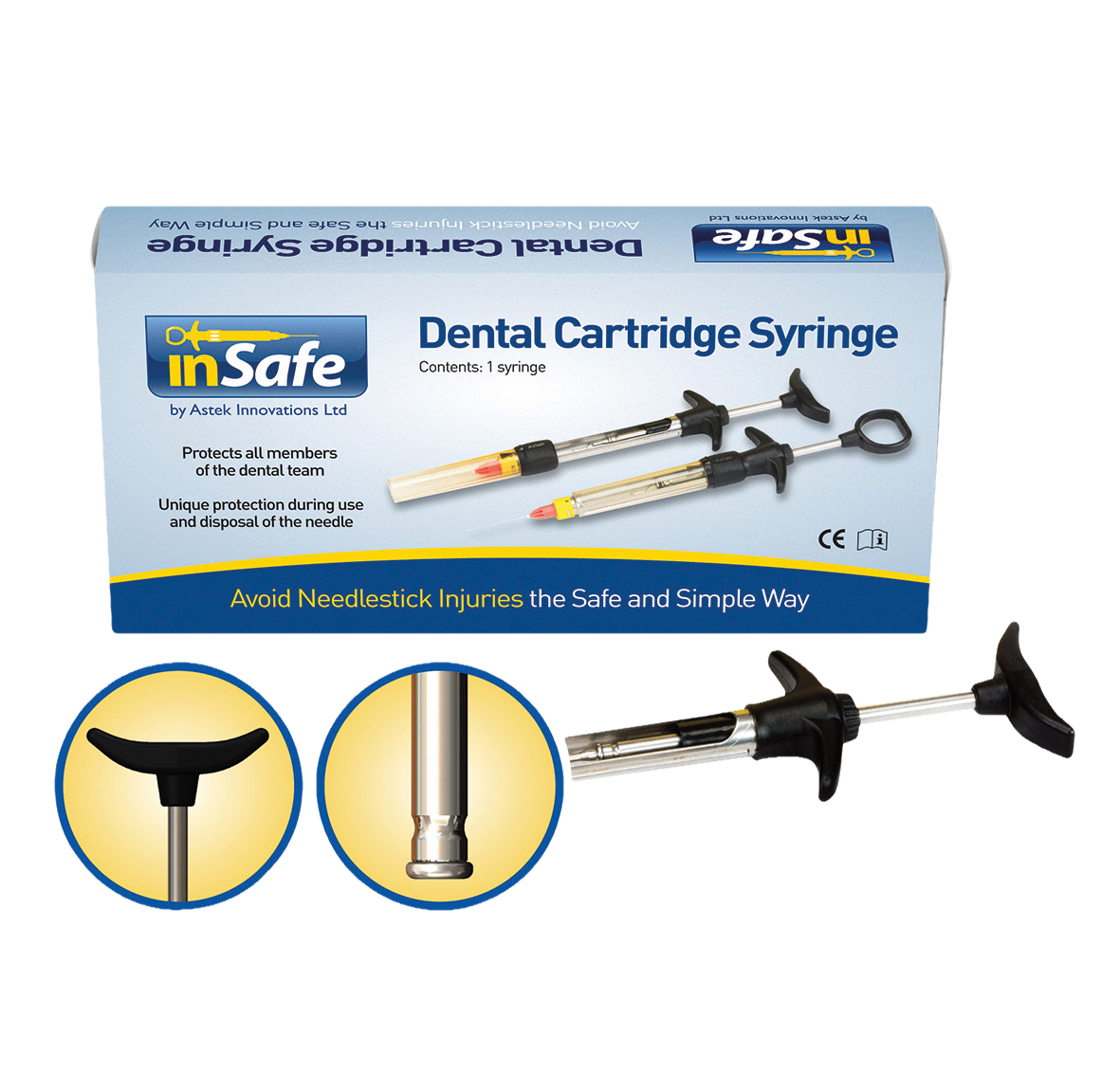 inSafe Syringe Standard T-Type 2.2