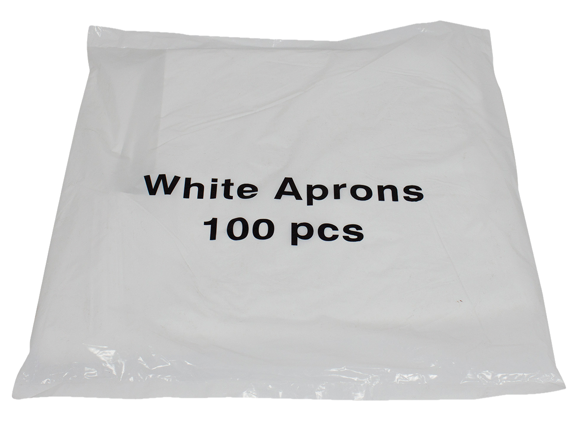 Apron Refill Flat Pack White 100pk x 10