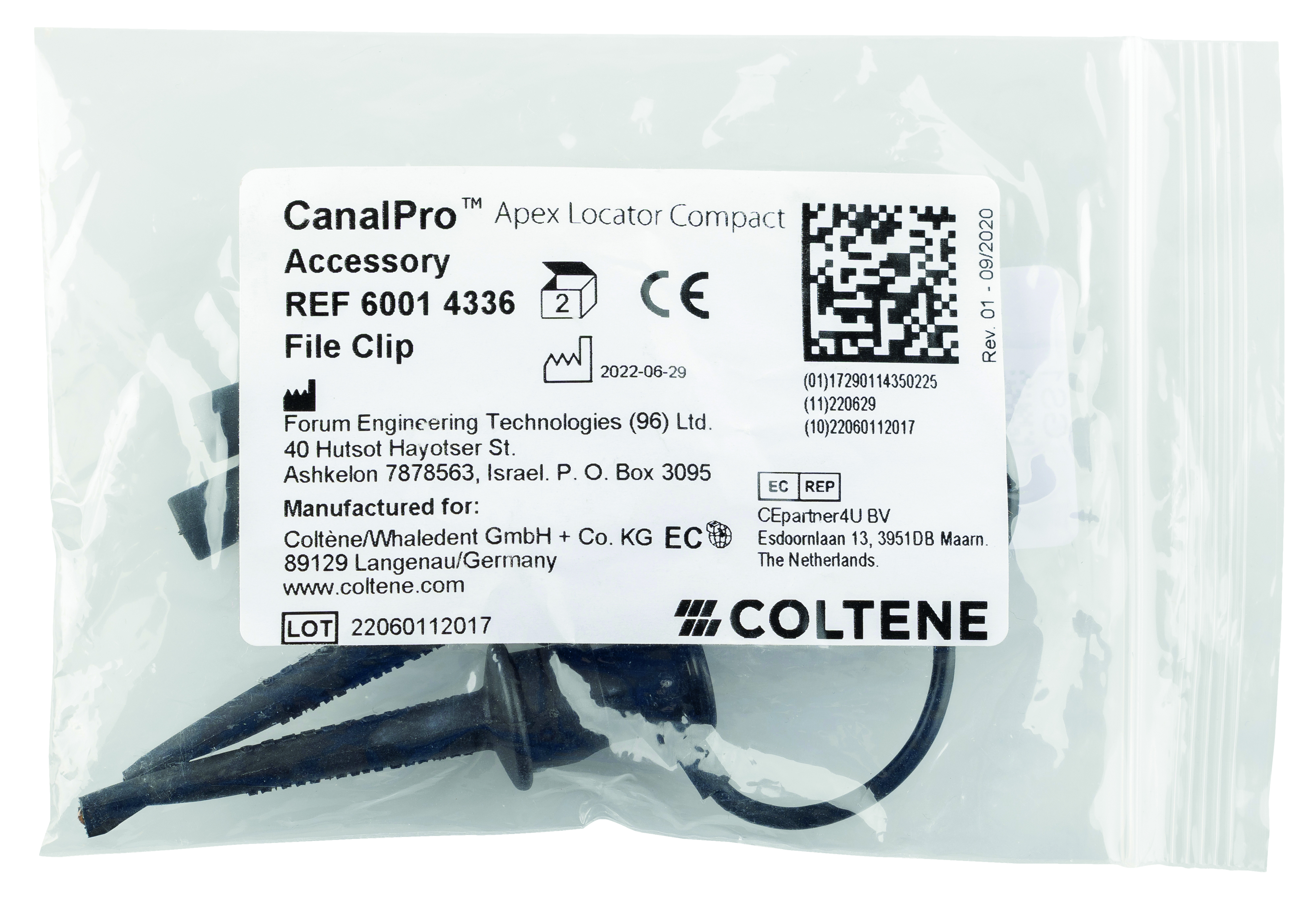 Canalpro Apex Locator File Clips