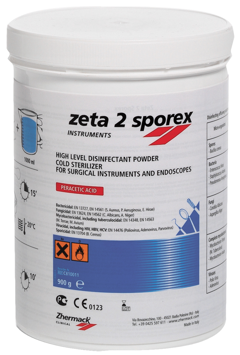Zeta 2 Sporex 900G Container With Dosing Spoon