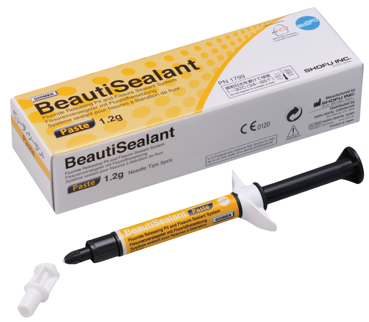 BeautiSealant Paste Syringe 1.2g