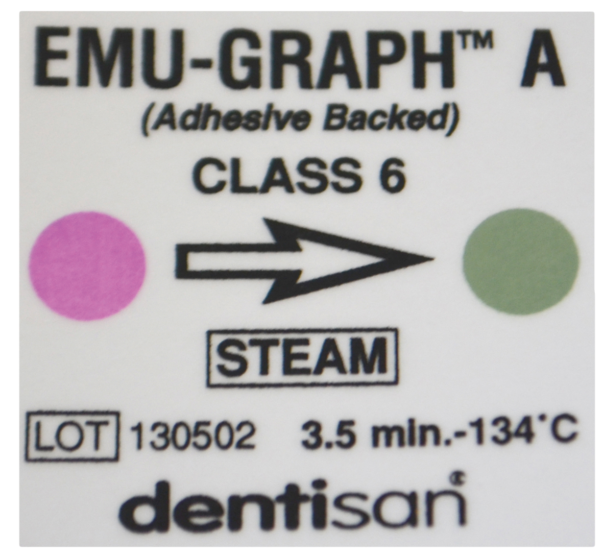 Class 6 Indicator Test Strips W/Adhesive 250pk