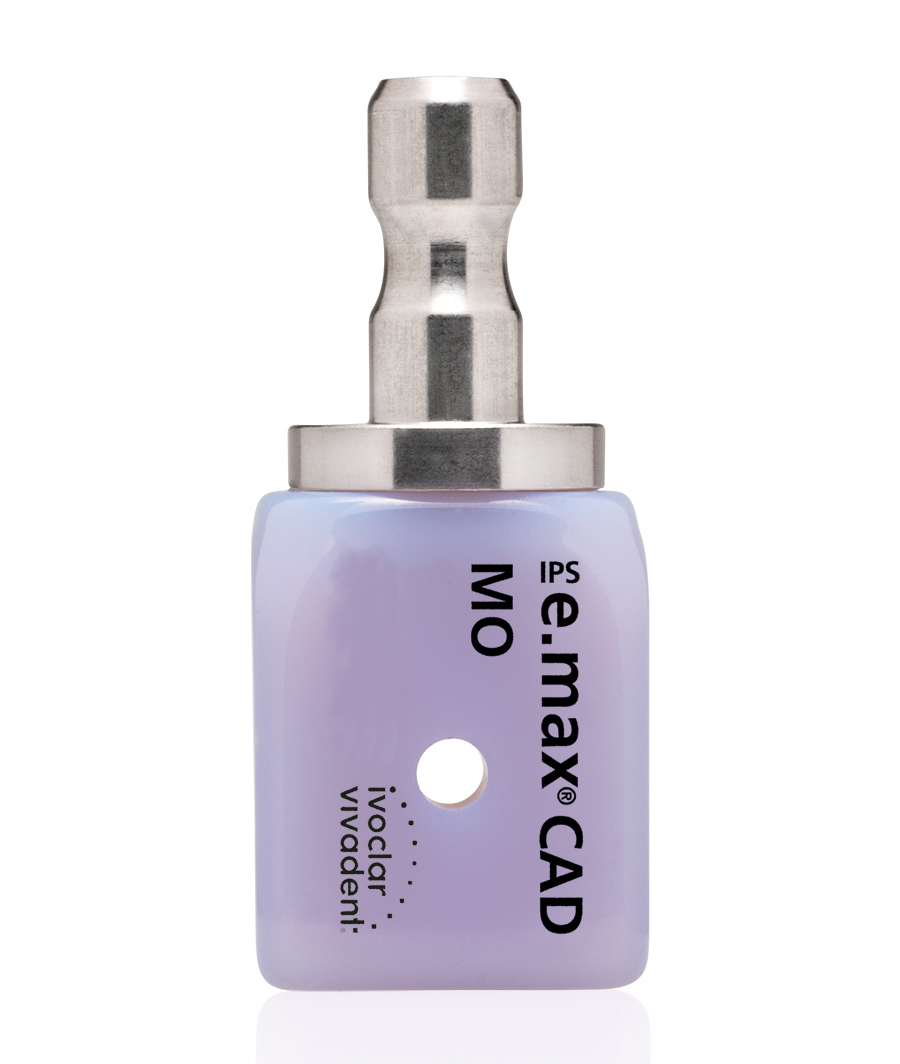 IPS e.max CAD CEREC/inLab (MO) Medium Opacity Abutment Shade 0 Size A14 Standard 5pk