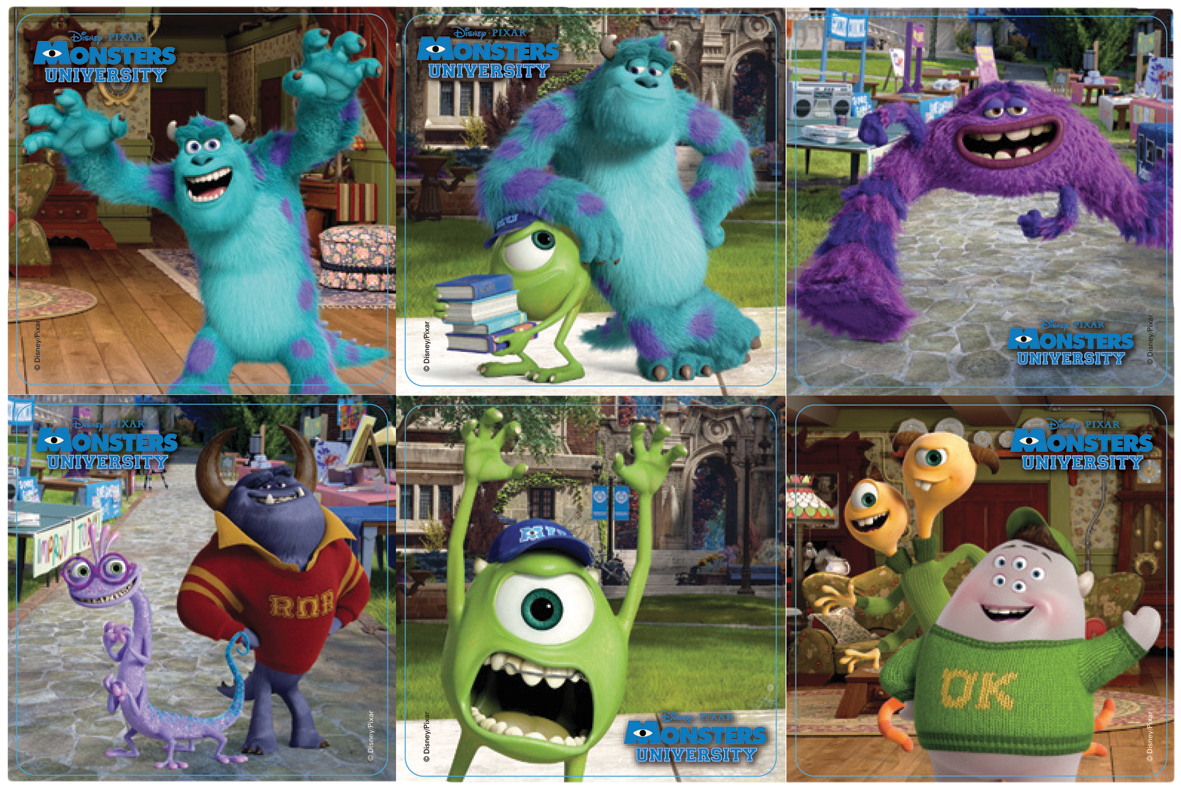 Stickers Monsters University 100pk