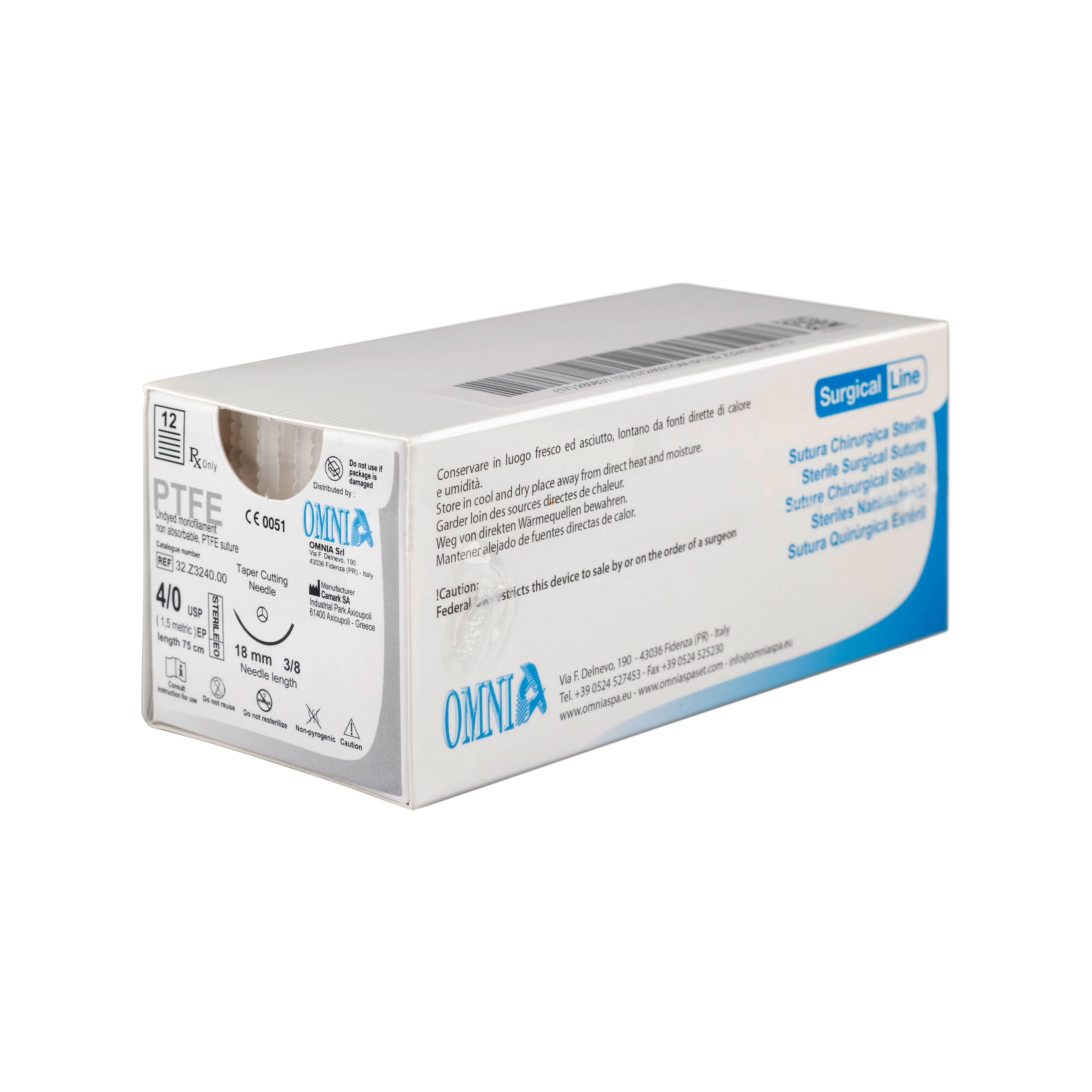 1132608_UK_Front_02_s_-PTFE-Sutures-White-Uncoated-75cm-40-38-Circle-Round-Body-Diamond-Needle-Point-18mm-32Z3240-12pk.png