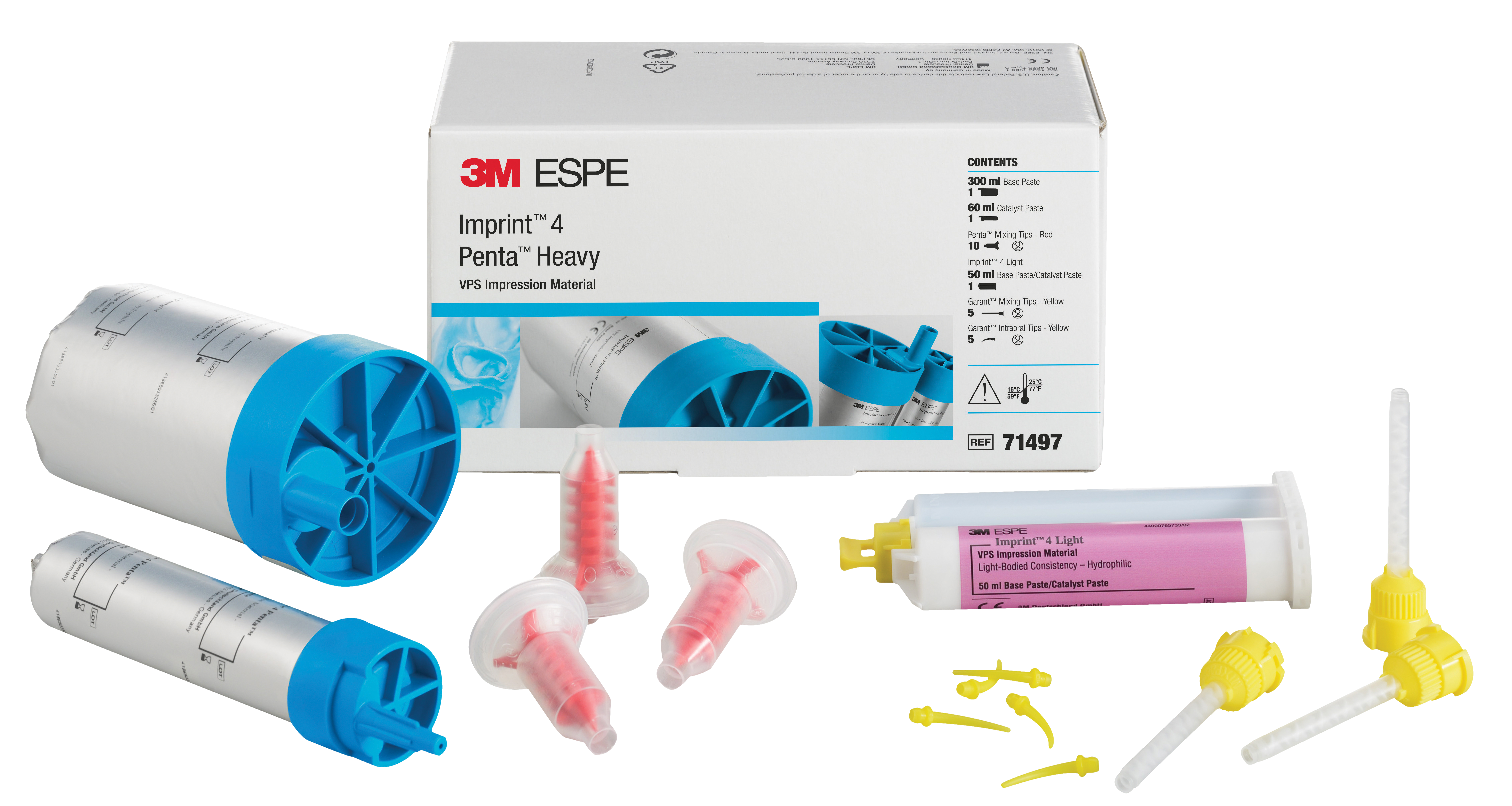 Imprint 4 Penta Heavy Putty Trial Kit Pentamix 3