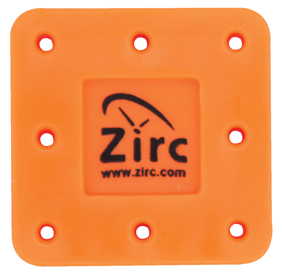 Bur-Block 8-Hole Vibrant Orange