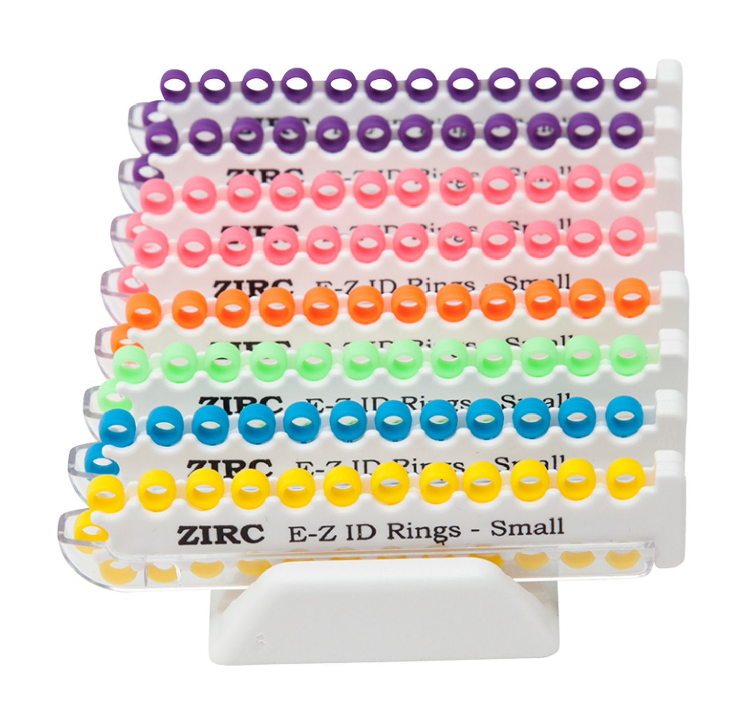 E-Z ID Rings Small Vibrant Blue 25pk