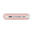 E-Z ID Rings Small Vibrant Pink 25pk