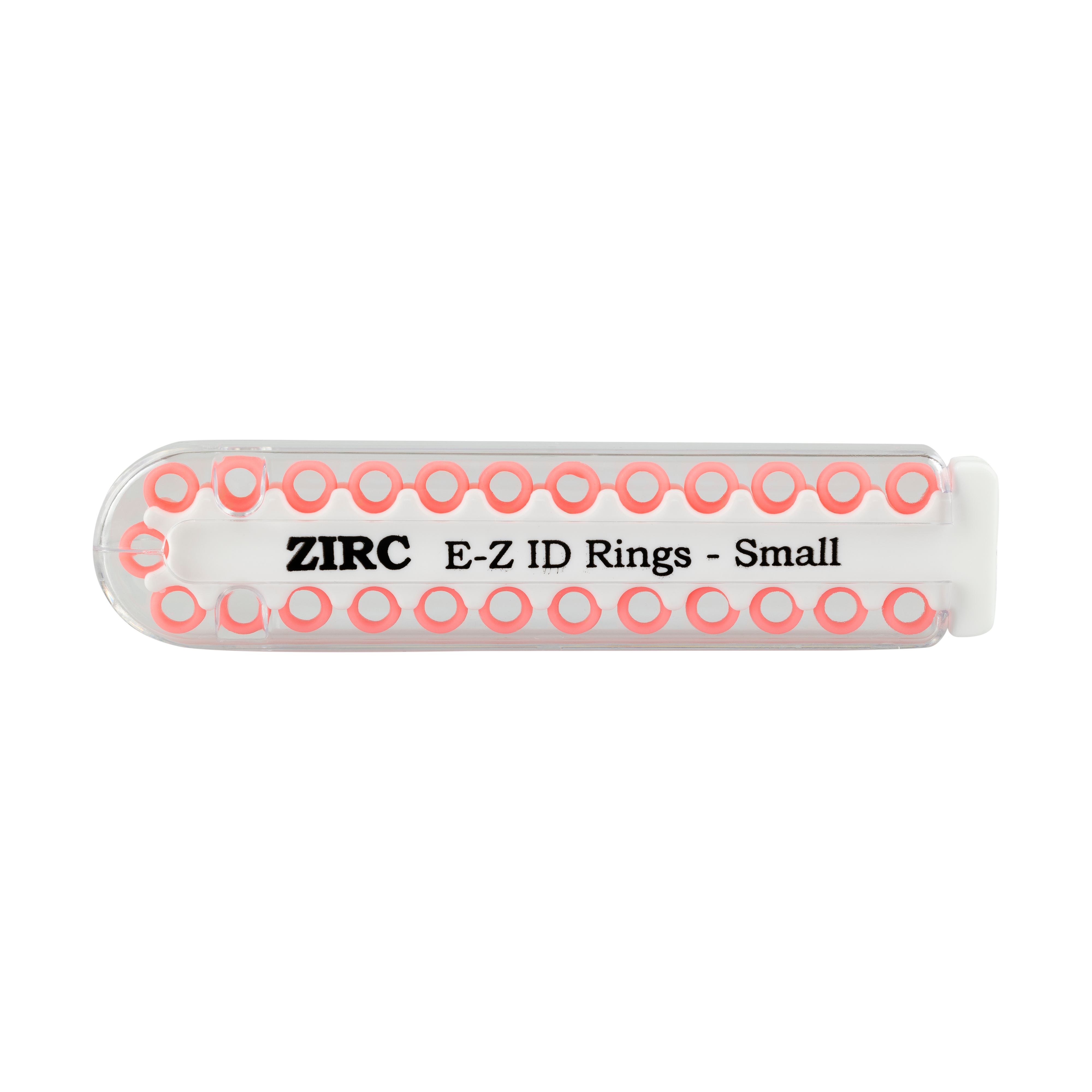 E-Z ID Rings Small Vibrant Pink 25pk