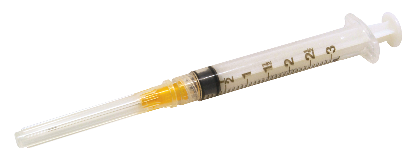 Endo Irrigation Needles & Syr 23G x 1.25 3ml 100pk