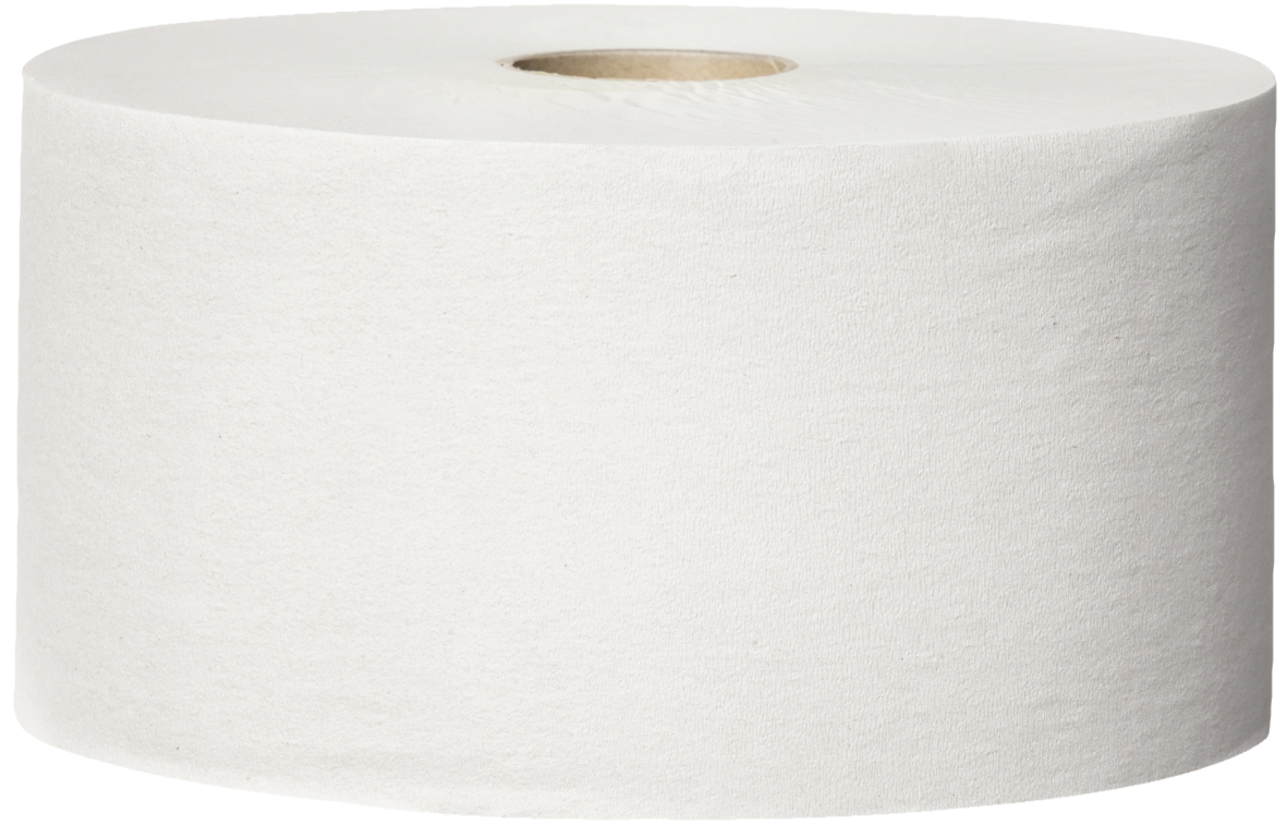 Tork Mini Jumbo Toilet Roll 2-ply White 12pk
