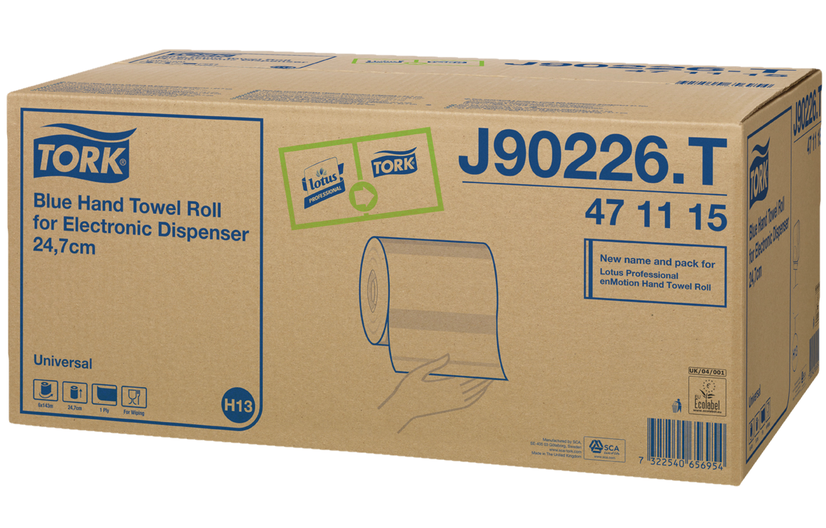 1133847_UK_Front_01_s_-Tork-Hand-Towel-Roll-Blue-for-Electronic-Dispenser-1Ply-247cm-6pk.png