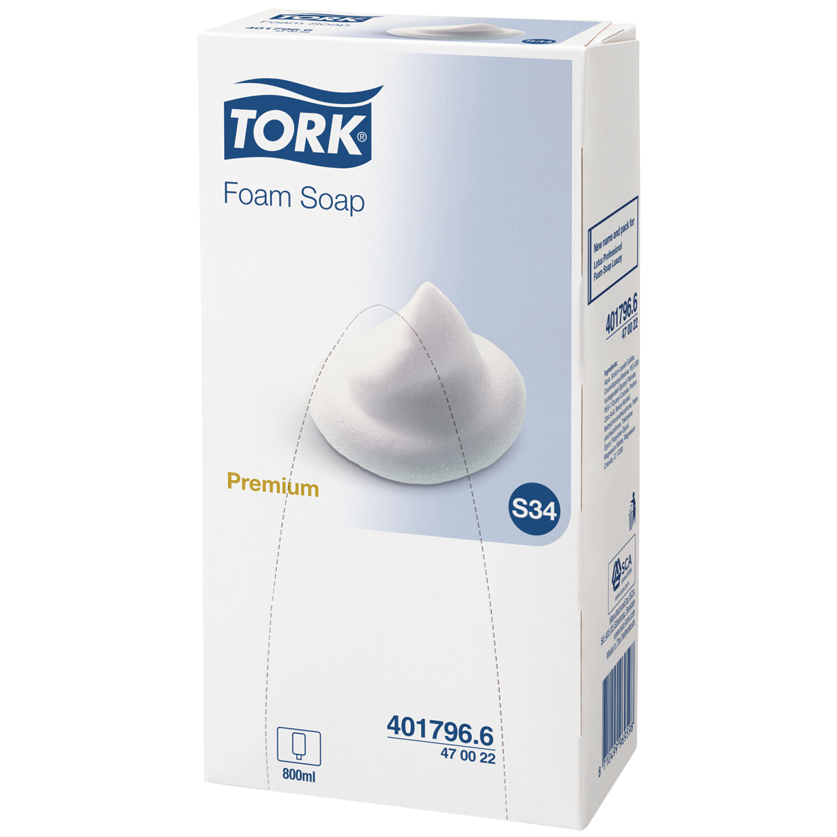 Tork Foam Soap Pink 0.8L 6pk