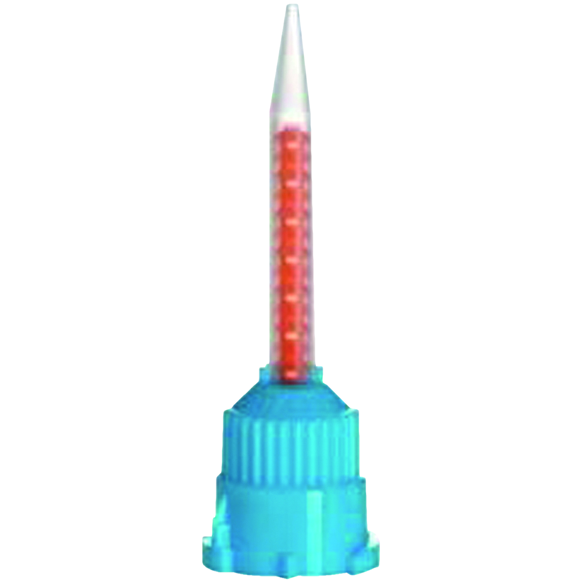 DEHP T-Mixer Tips Light Blue 4:1 S50 50pk - Orange Spiral