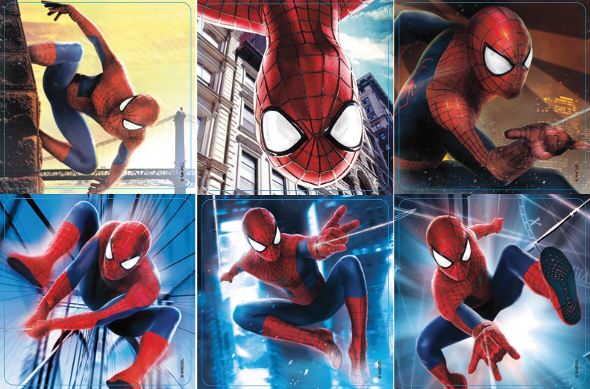 Stickers Amazing Spider-Man 2 100pk