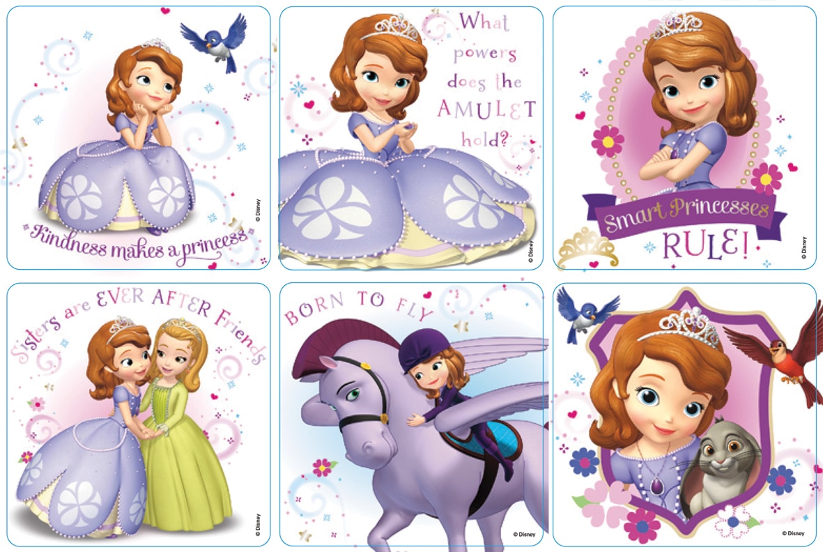 Stickers Sofia The First  100pk
