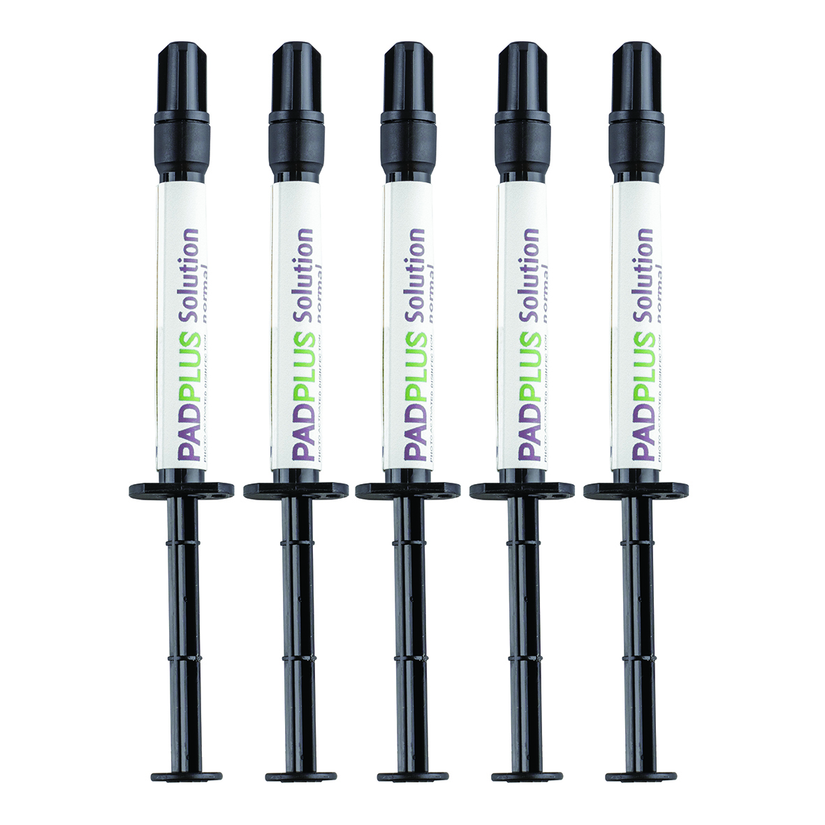 PAD Plus Normal Solution Syringe 1.2ml 5pk