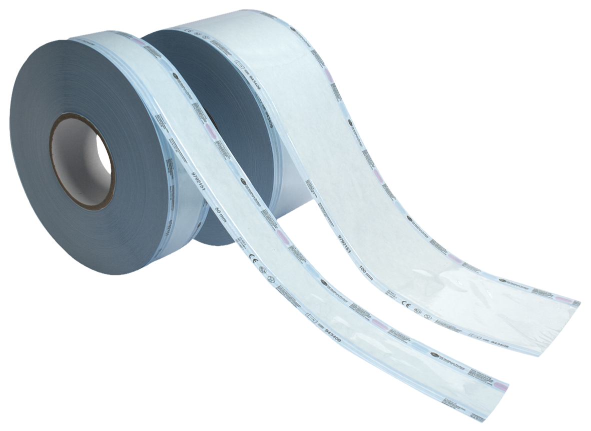 DEHP Sterilisation Roll 100mm 200m