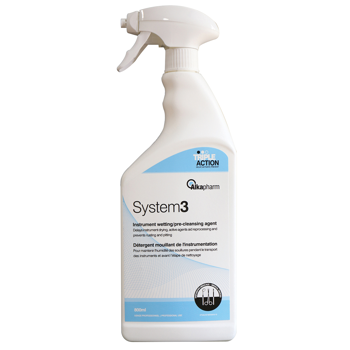 System-3 Instrument Wetting Precleaning Foam 800ml
