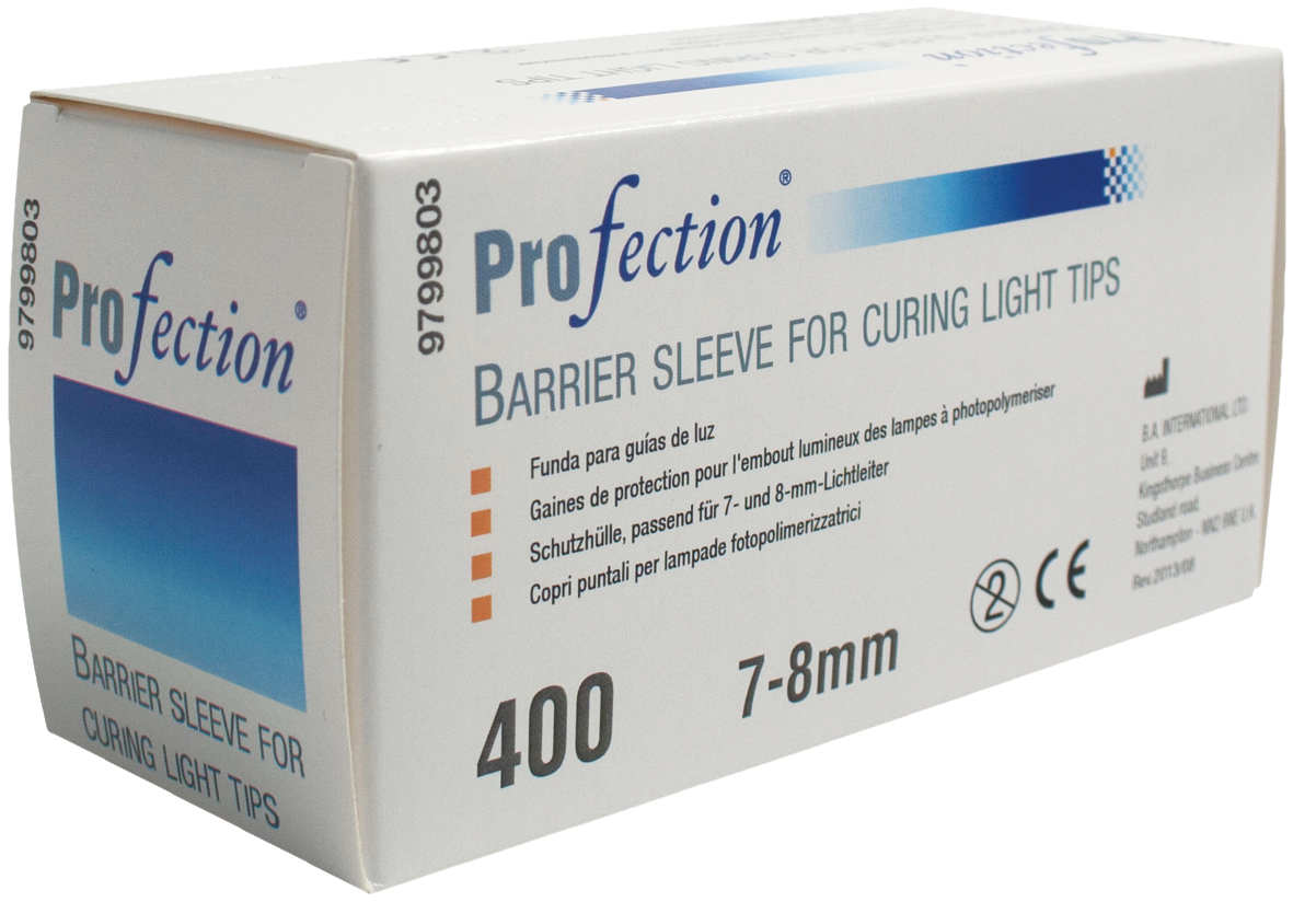 PF Curing Tip Sleeve for 7 and 8mm Tips 400pk