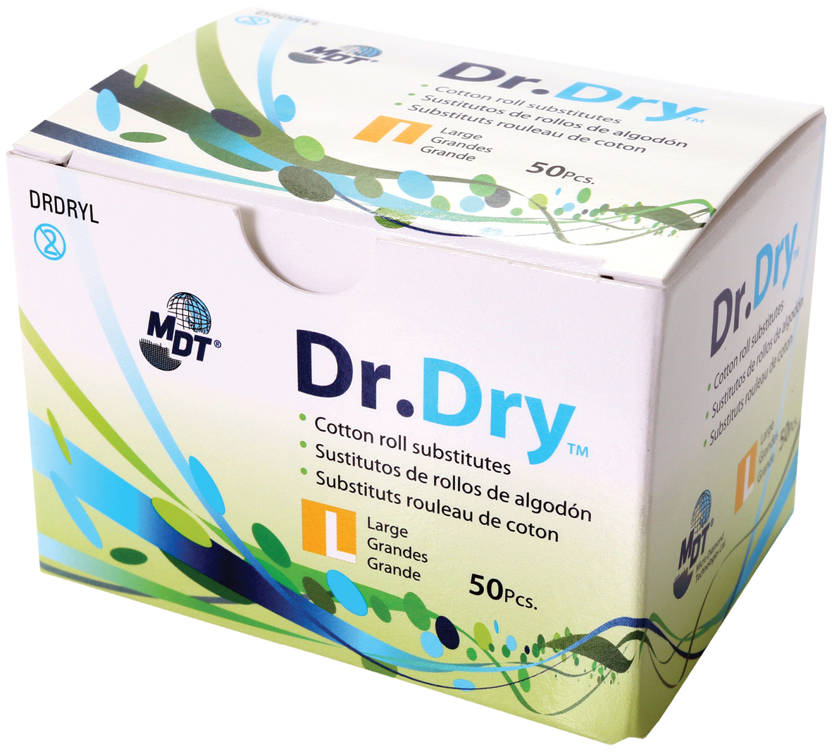 Dr Dry Saliva Absorbents Original Large 50pk
