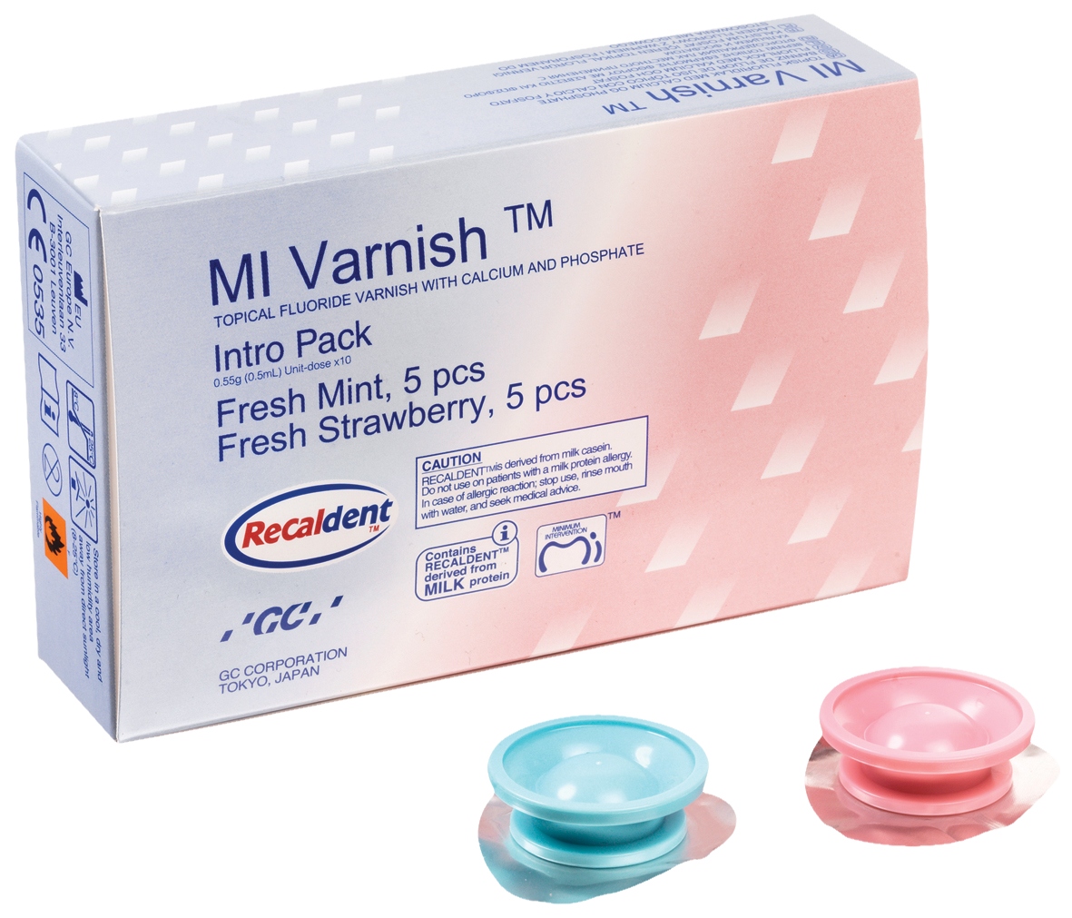 Mi Varnish Intro Pack Strawberry/Mint