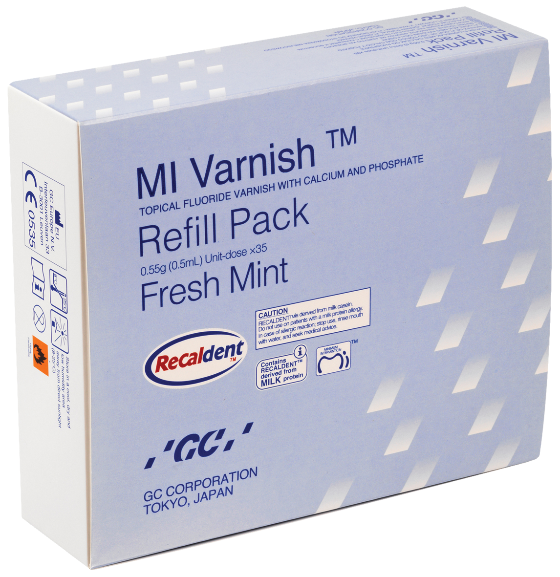 Mi Varnish Refill Mint Unit Dose 35pk