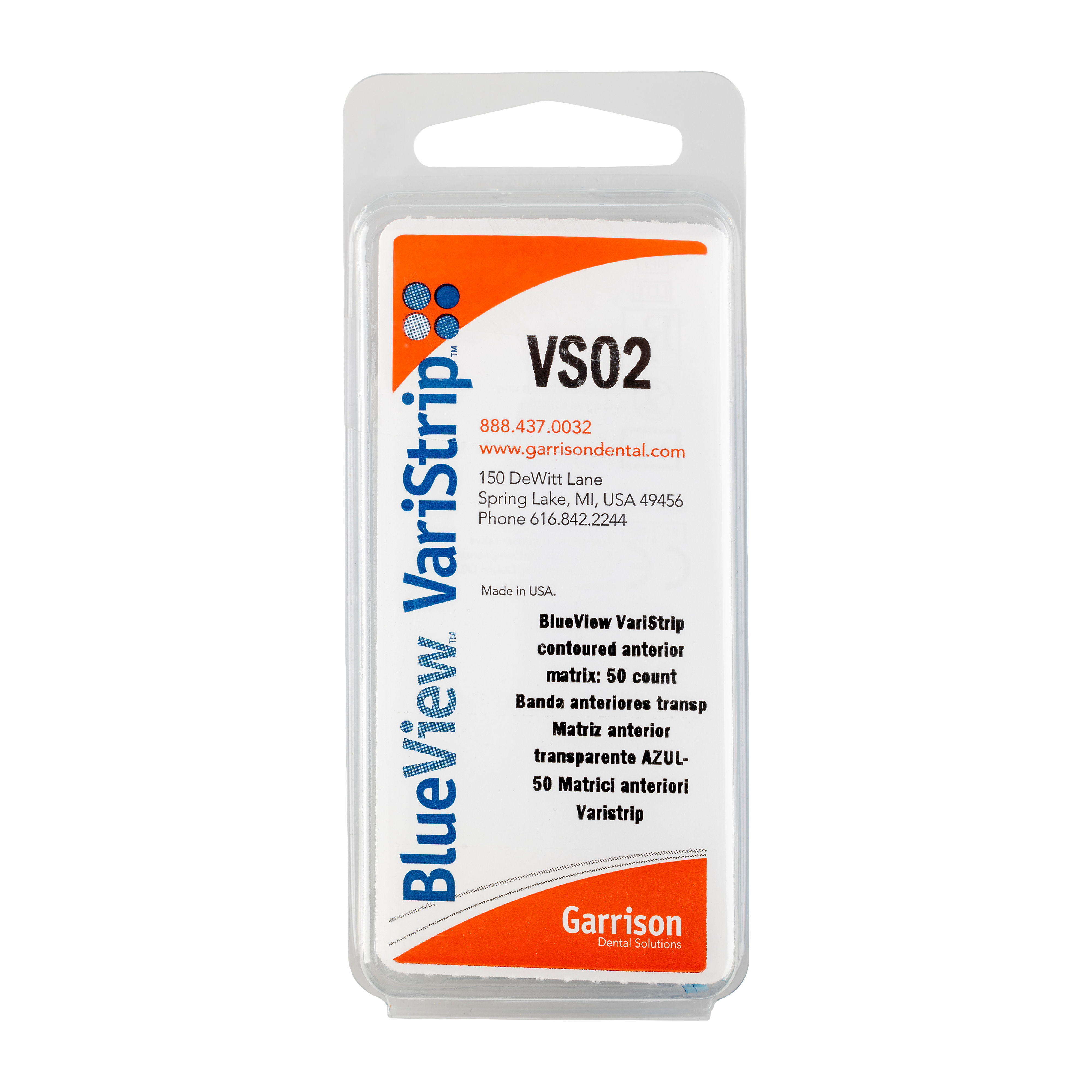 Blue Varistrip Matrix 50pk