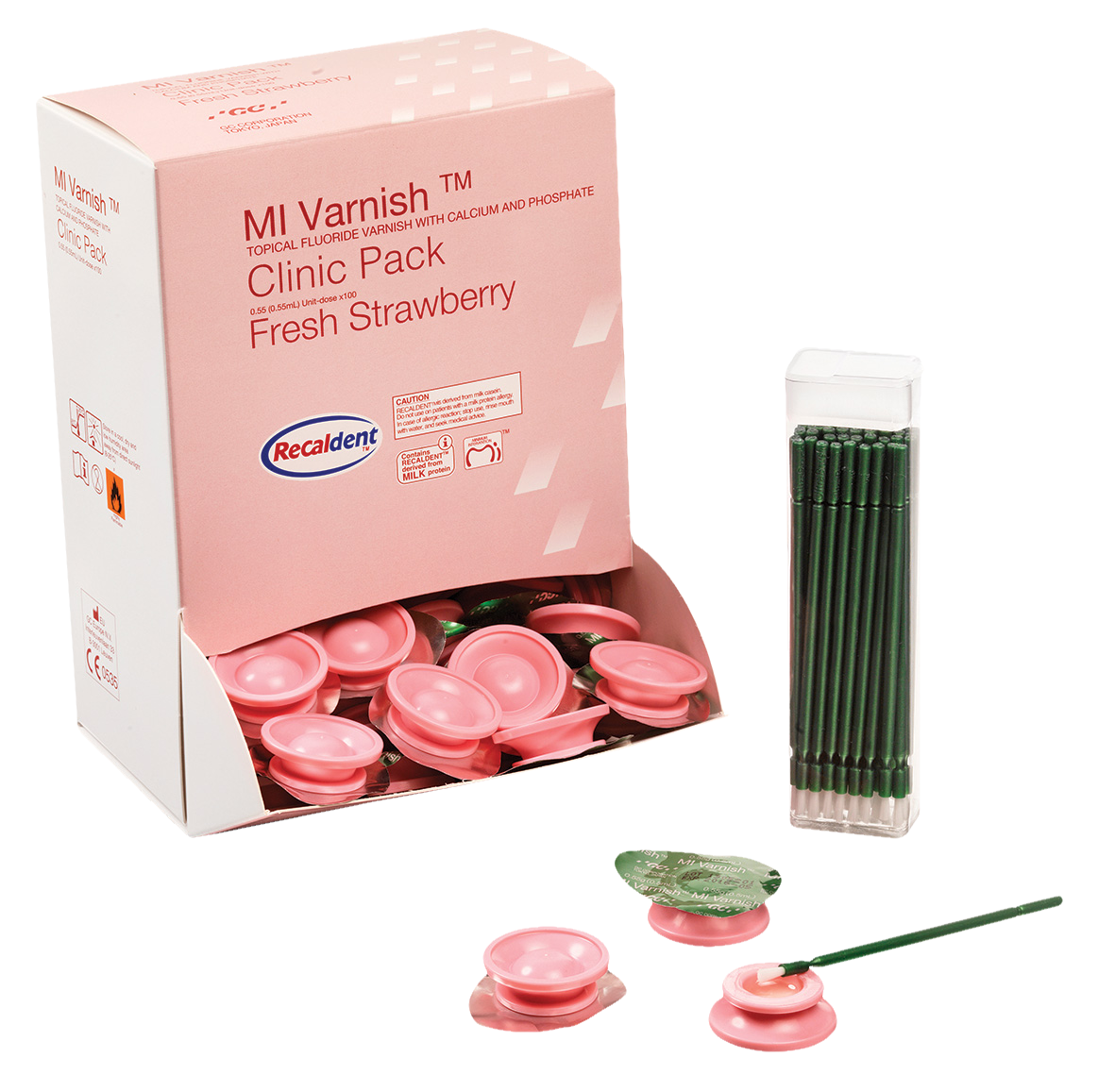 Mi Varnish Clinic Pack Strawberry Unit Dose 100pk
