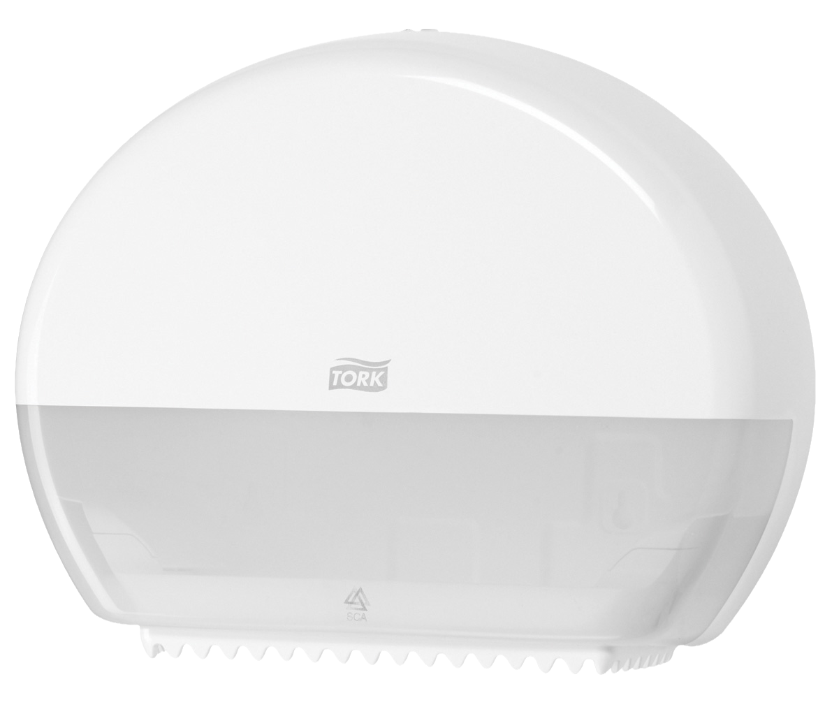 Tork Mini Jumbo Toilet Roll Dispenser White
