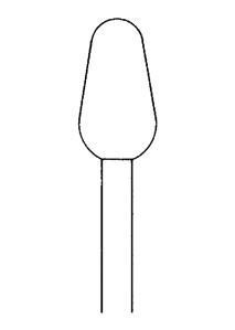 Cutter Steel Bur HP 75 060 5pk