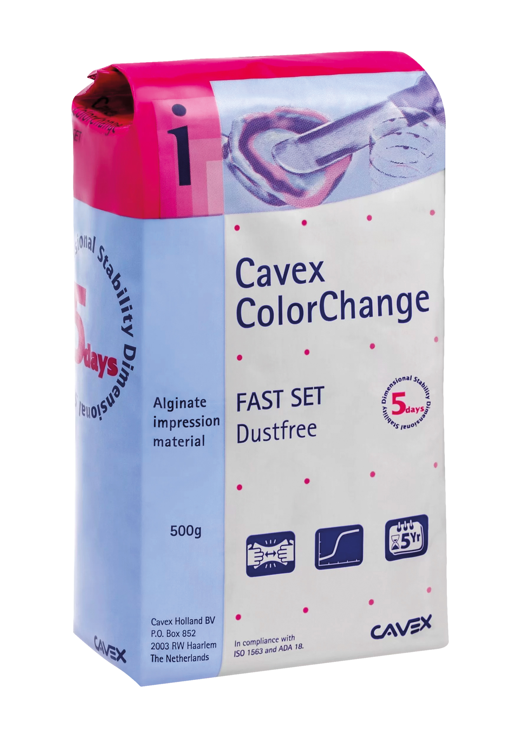 Alginate ColorChange Cavex 500g