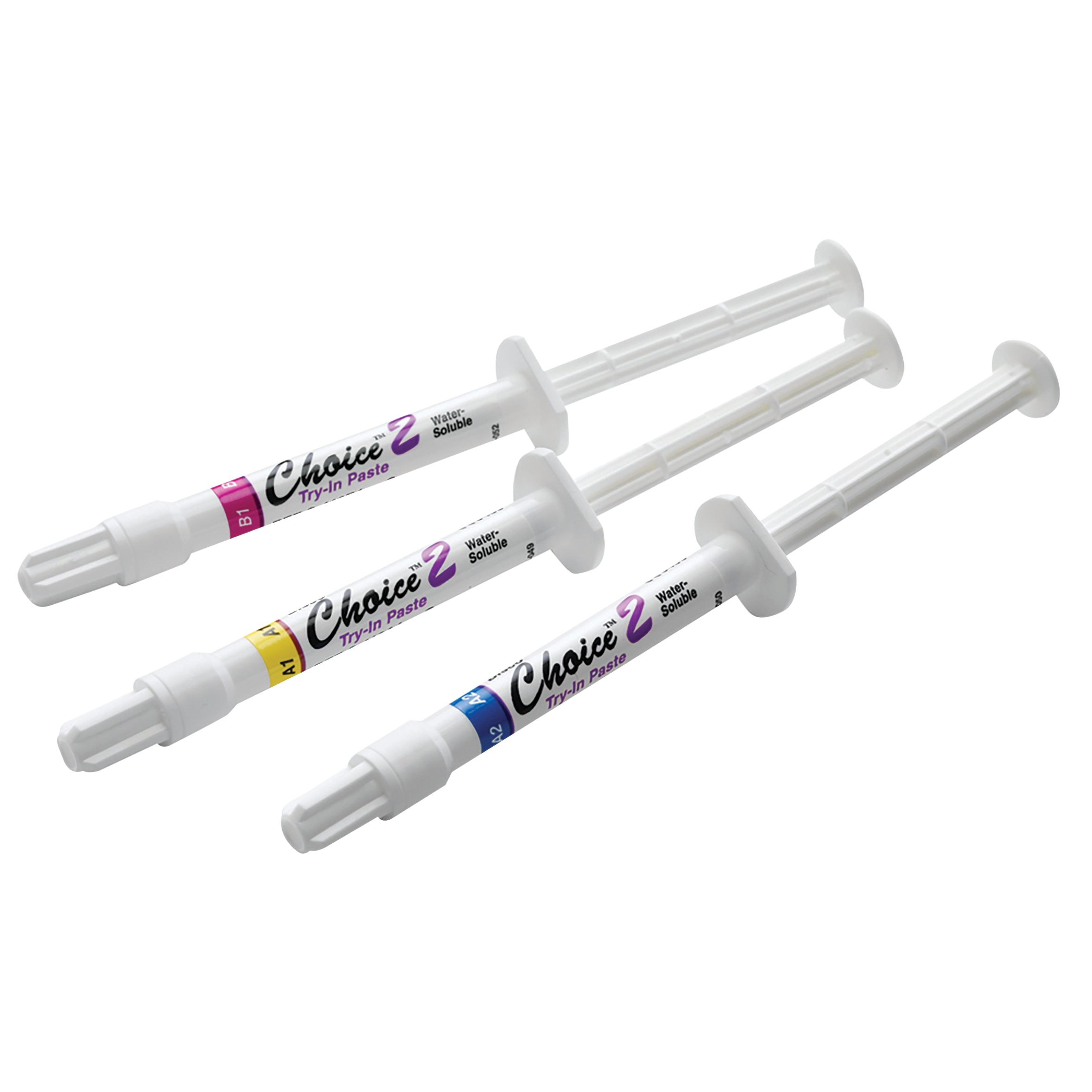 Choice 2 Try In Paste Syringe 2g Milky Opaque