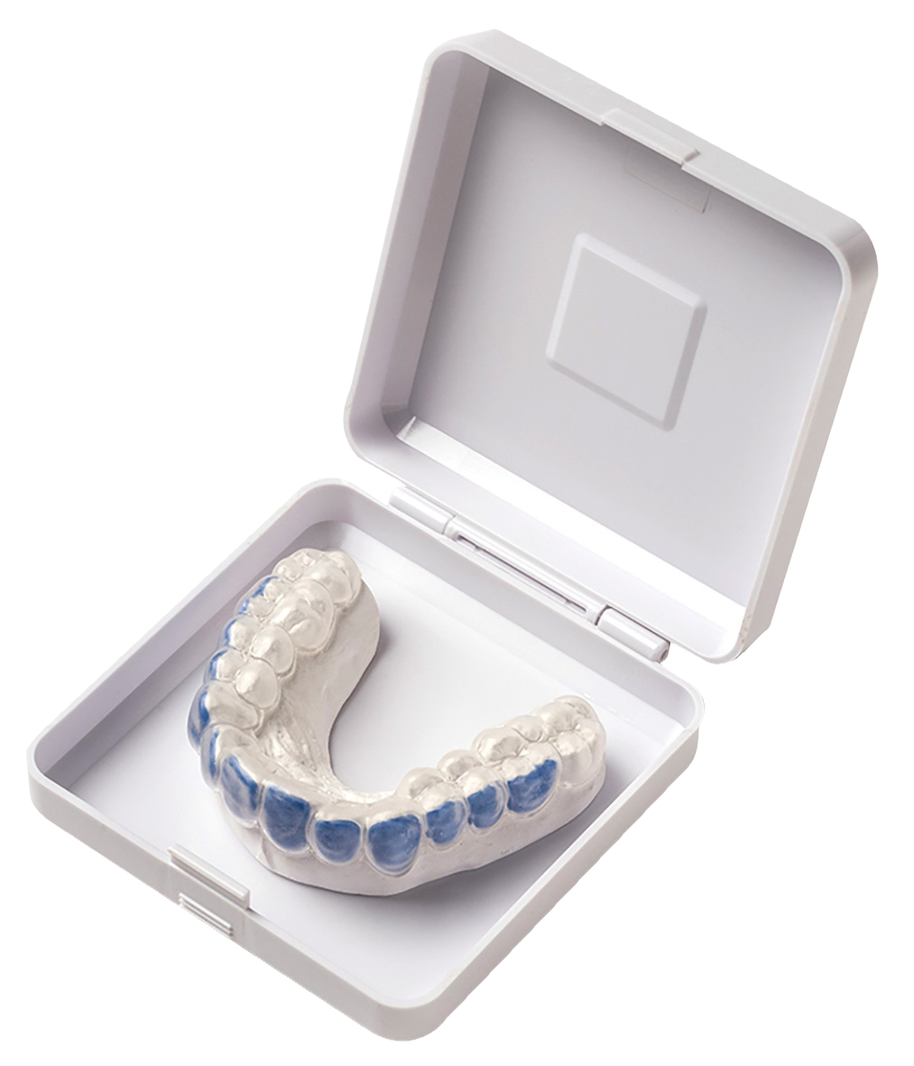 White Dental Beauty Tray Case White 20pk