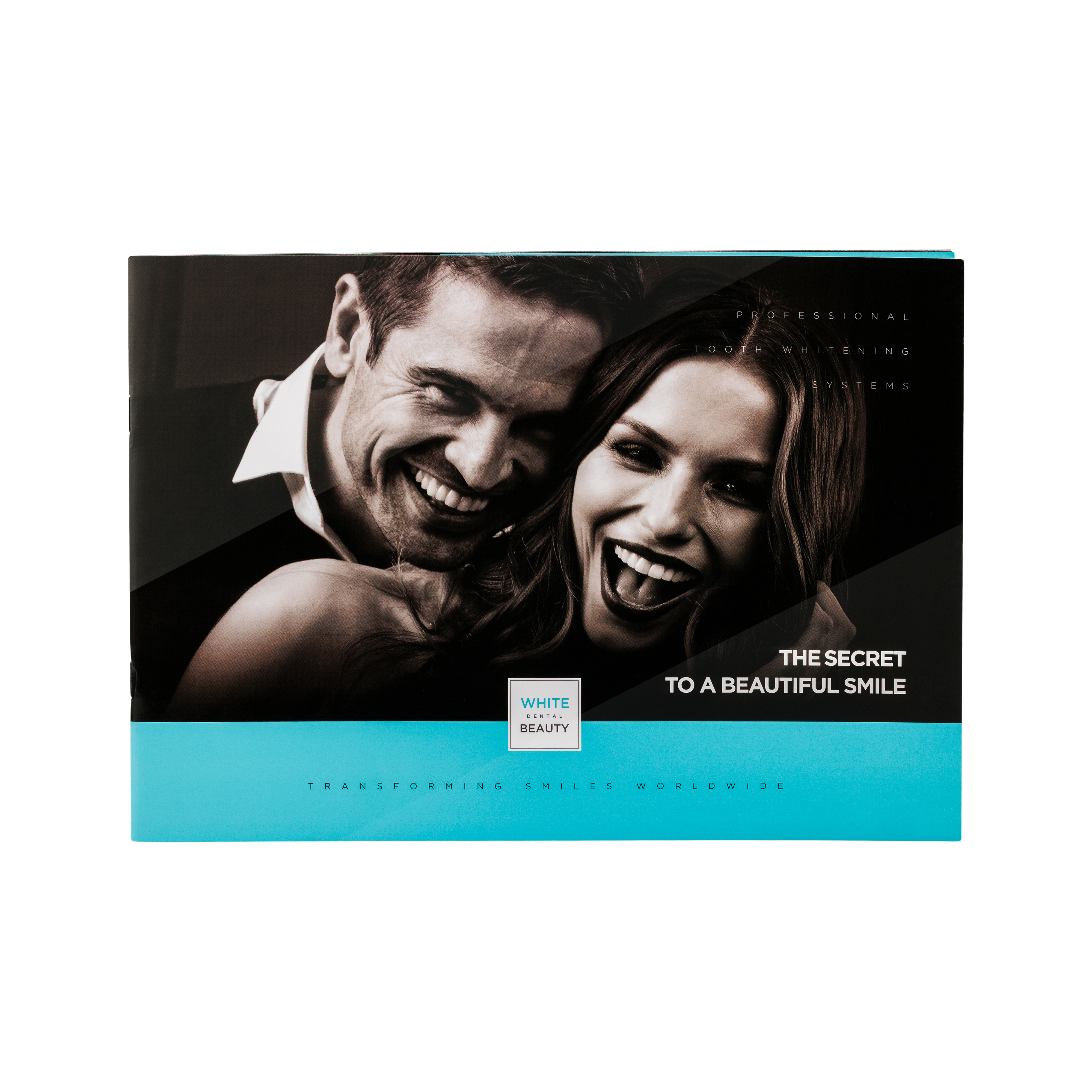 White Dental Beauty Dentist Brochure With Novon