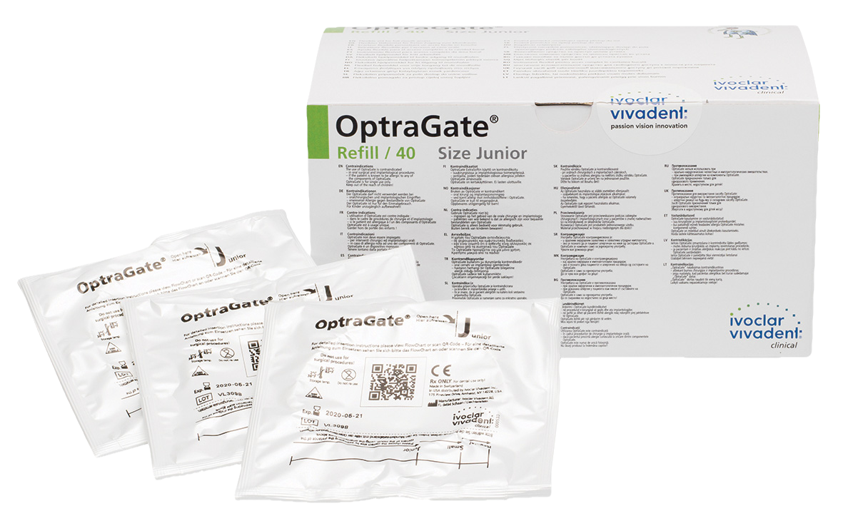 OptraGate Junior Assorted Blue + Pink 40pk