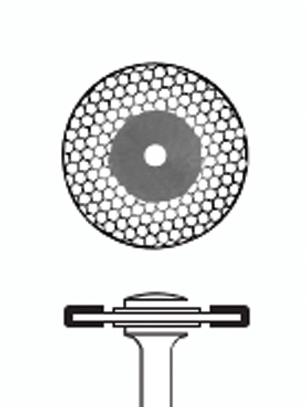 Perforated Diamond Disc 2.0mm 30000rpm 8934A
