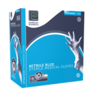 Premier Sterile Blue Nitrile Gloves Powder-Free Medium 50pk