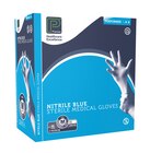 Premier Sterile Blue Nitrile Gloves Powder-Free Large 50pk