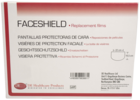 DEHP Face Shield Visor Refill 12pk