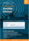 Benchtop Steriliser Compliance Logbook